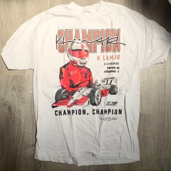 TDE Other - Kendrick Lamar TDE Championship Tour Race Shirt